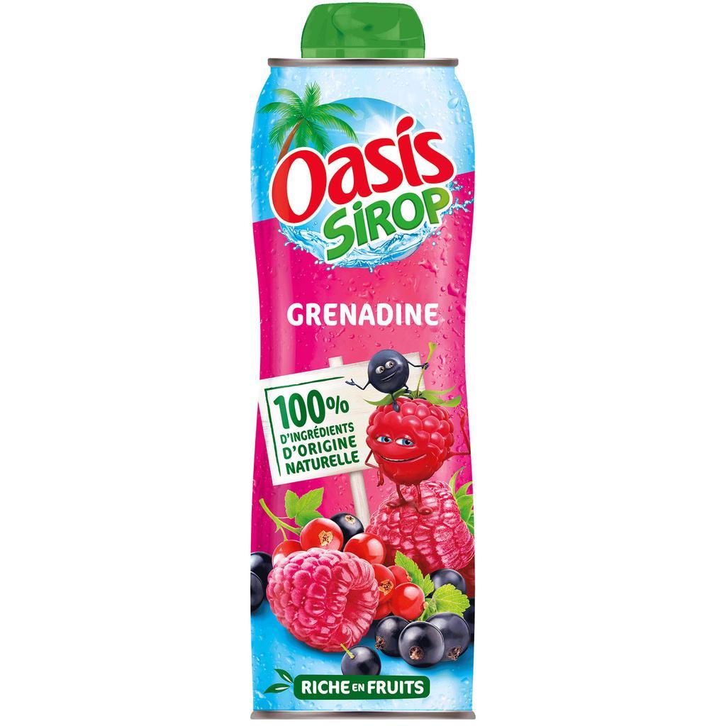 OASIS SIROP GRENADINE 75CL