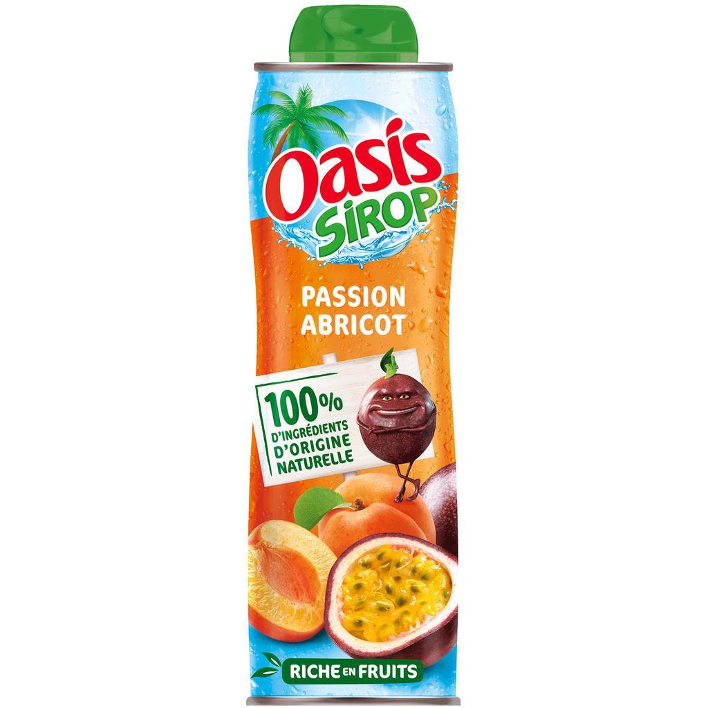 OASIS SIROP PASSION ABRICOT 60 CL