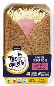Ham & Cheese Filled Galette 220g