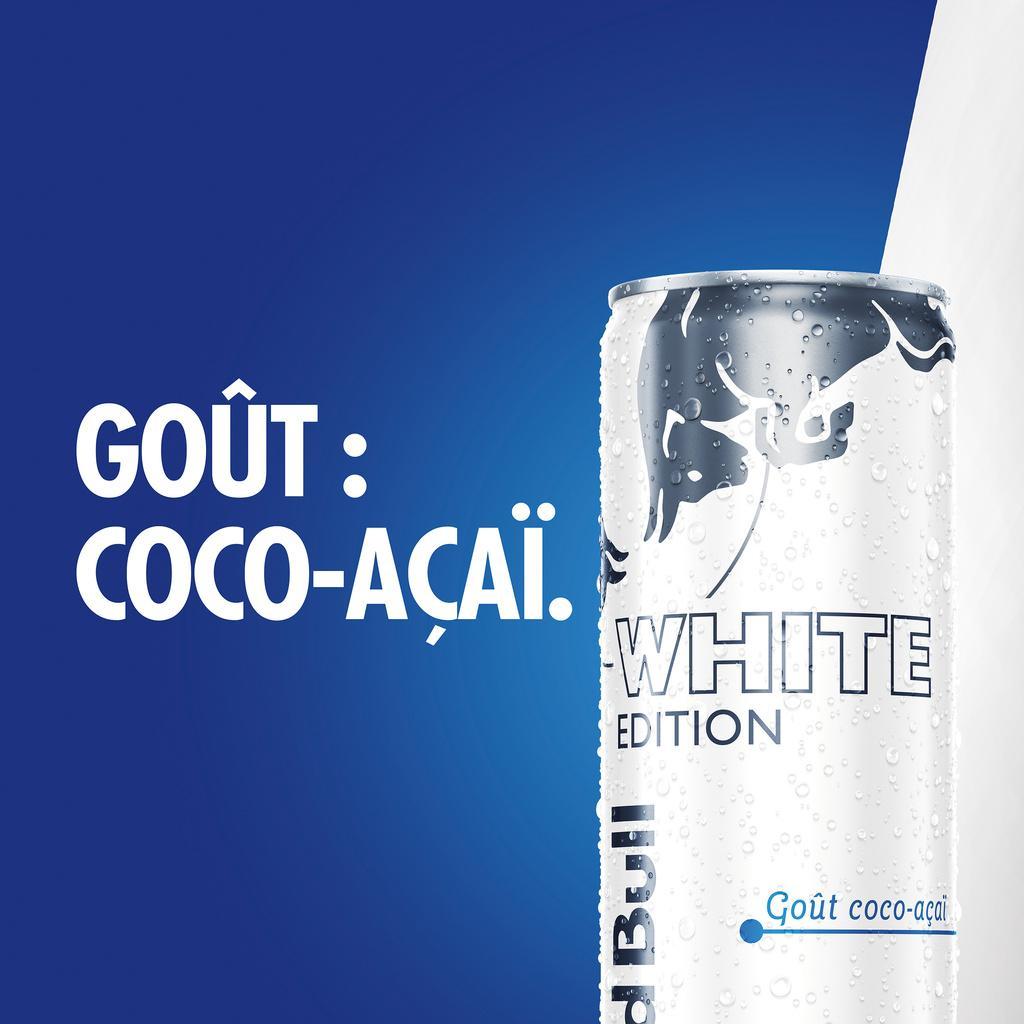 Red Bull, boisson énergisante, Goût Coco-Acaï, 250ml