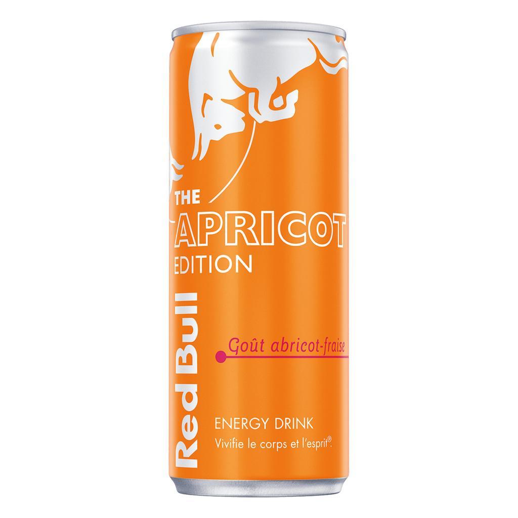 Red Bull, boisson énergisante, Goût Abricot-Fraise, 250ml