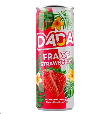 STRAWBERRY SPARKLING WATER 33CL DADA