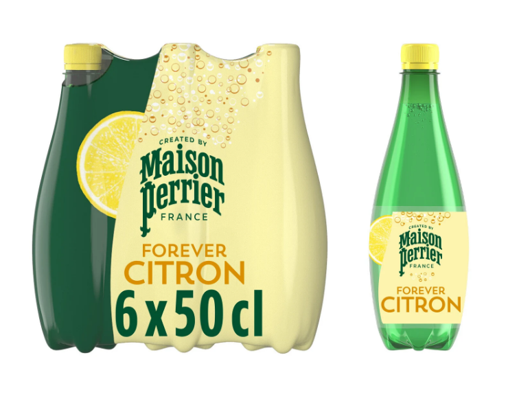 MAISON PERRIER FOREVER Boisson Gazeuse Aromatisée Citron 6x50cl