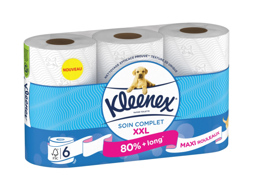 Kleenex® Complete Care XXL Toilet Paper 6 Rolls