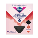 Intimewear by Nana Cotton Hipster Menstrual Panties Black S x1