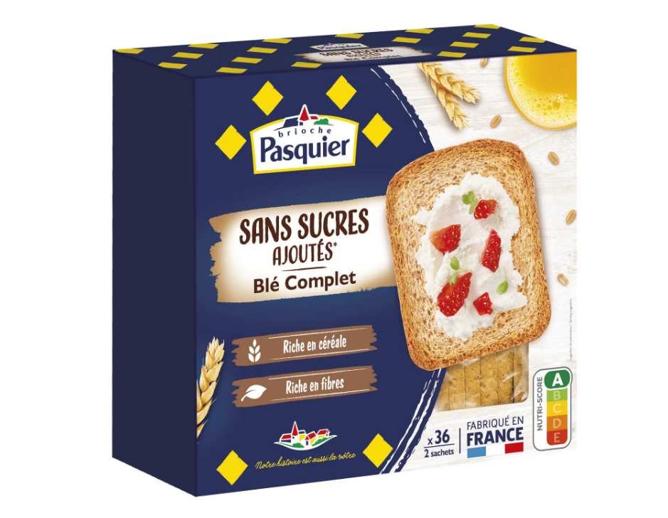 Biscottes Blé Complet sans sucres 3