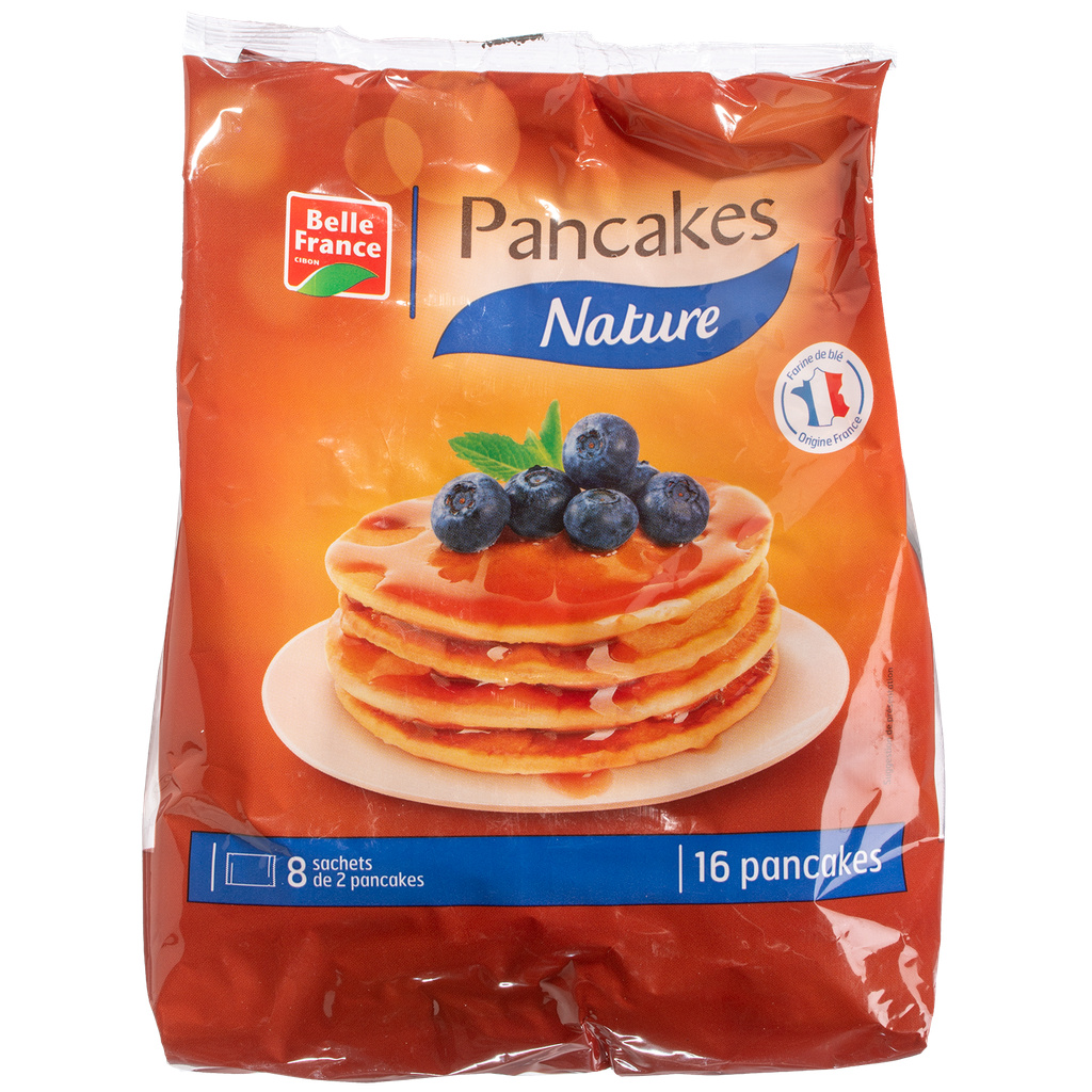 PANCAKE NATURE 8 SACHETS DE 2 BF 320 G