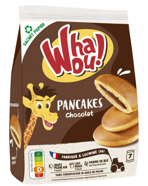 Whaou! Chocolate Pancakes x7 259g