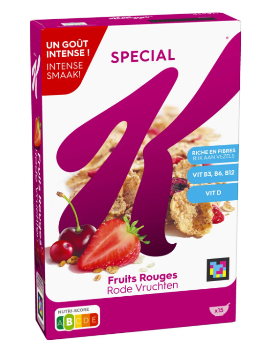 Céréales Special K Kellogg's Fruits Rouges - 450g