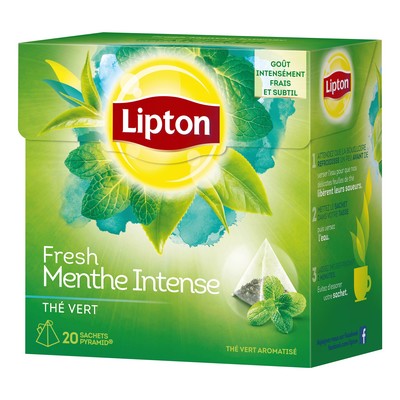 Lipton Intense Mint Green Tea 20 Pyramid® Bags