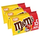 M&M's Peanut x5 180g, carton de 36