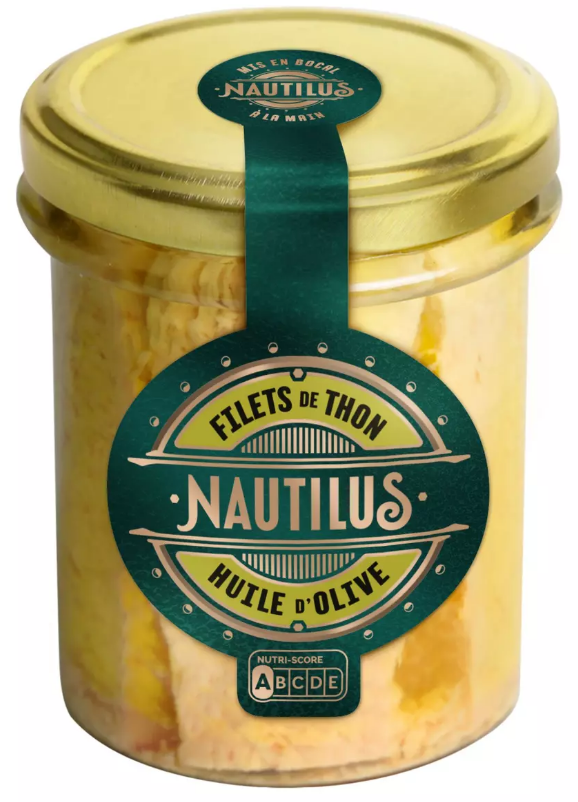 FILETS DE THON A L' HUILE D'OLIVE NAUTILUS - 135G x 6