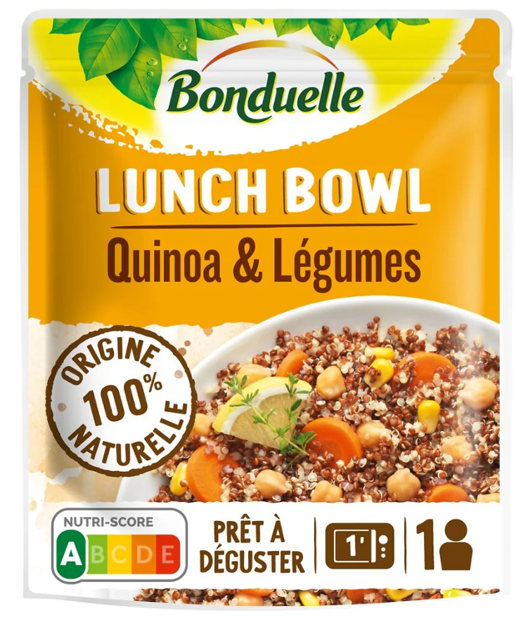 LUNCH BOWL LEG.QUI.250G BOND.