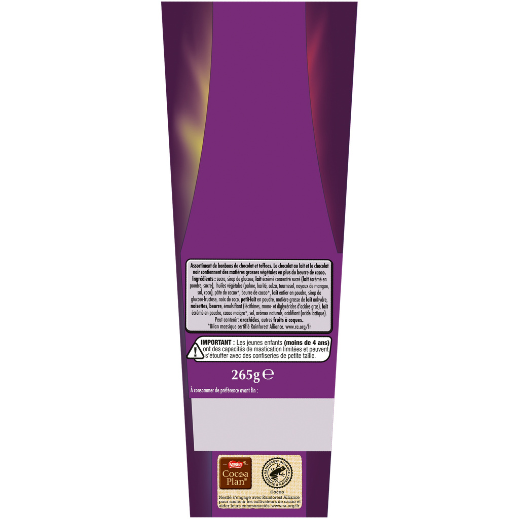 QUALITY STREET MILK CHOCOLATE ASSORTMENT NESTL.265G
