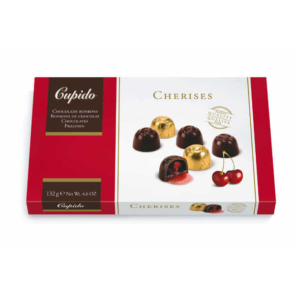 BOX CHOCOLATE CHERRY CANDY 132G