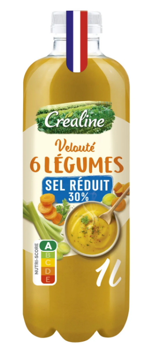 6 Vegetable Velouté with Salt 1L Flor