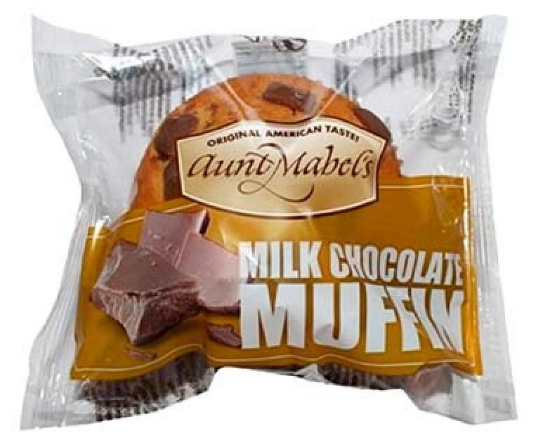 Milk Chocolate Muffin 100g