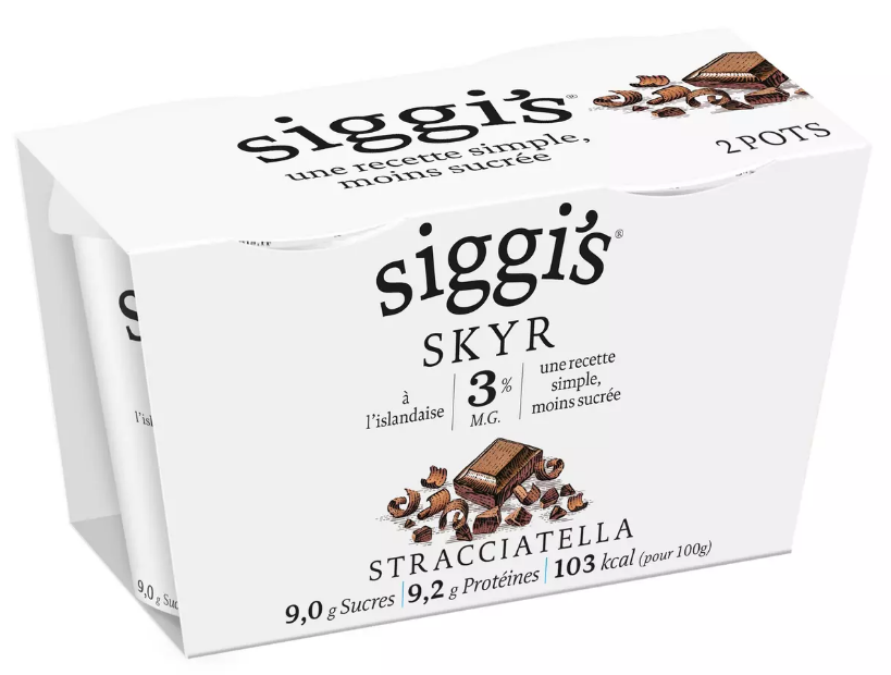 SIGGI’S SKYR STRACCIATELLA 2X140G