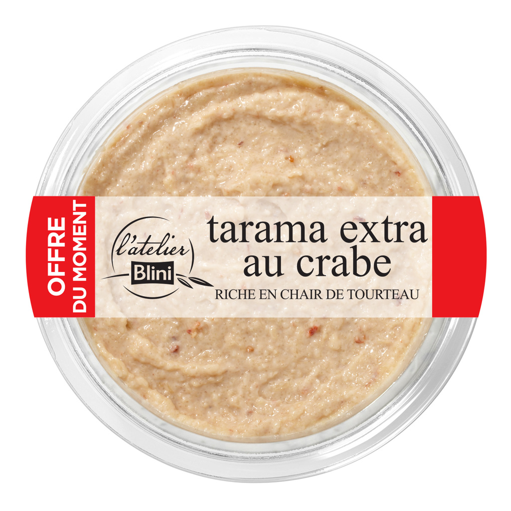 Atelier blini - Tarama Crabe 180g Offre du moment 