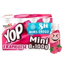 YAB MINI YOP RASPBERRY FLAVOURED 8x100g