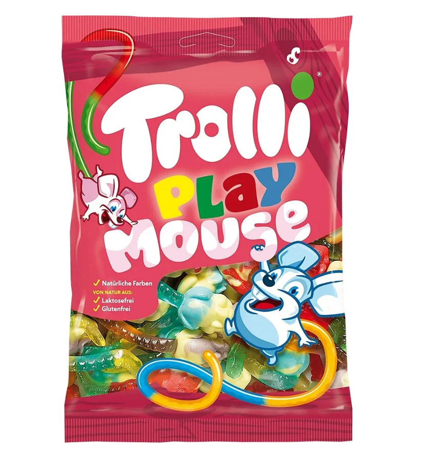 Playmouse - Trolli fruit flavored gummies 200g