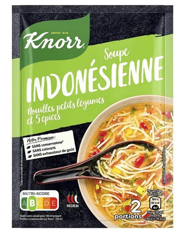 Knorr Soupe Déshydratée Indonésienne 2 Portions