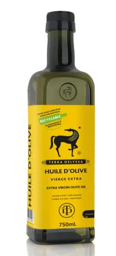 75CL  EXTRA VIRGIN OLIVE OIL - TERRA DELYSSA