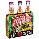 Desperados Tropical - Flavored Beer with Rum Spirit, Passion Fruit, Lime 3x33 cl - 5.90