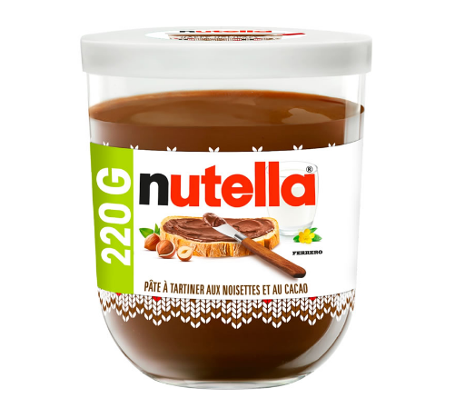 VERRE NUTELLA 220G