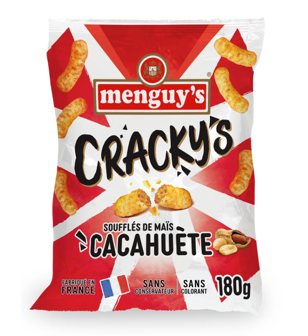 Cracky's Peanuts 180g Mengu