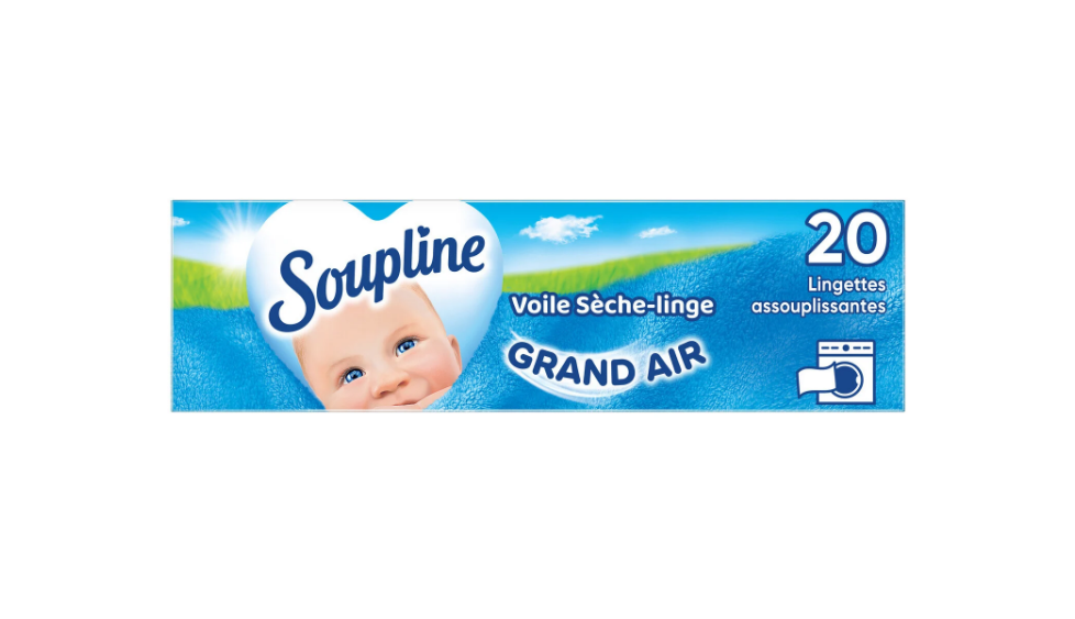 SOUPLINE Dryer Sheets Air x20