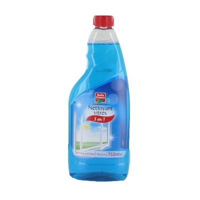 750ML Belle France Nettoyant vitres 3 en 1 - Recharge