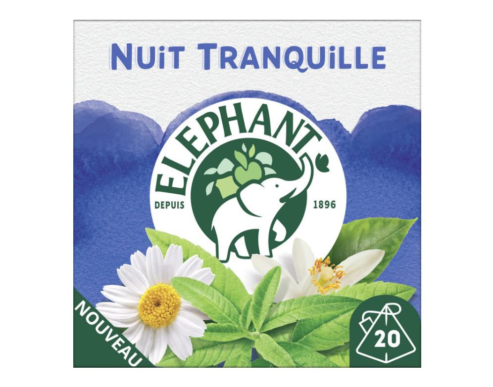 ELEPHANT Peaceful Night Infusion 20 Bags x12 FR