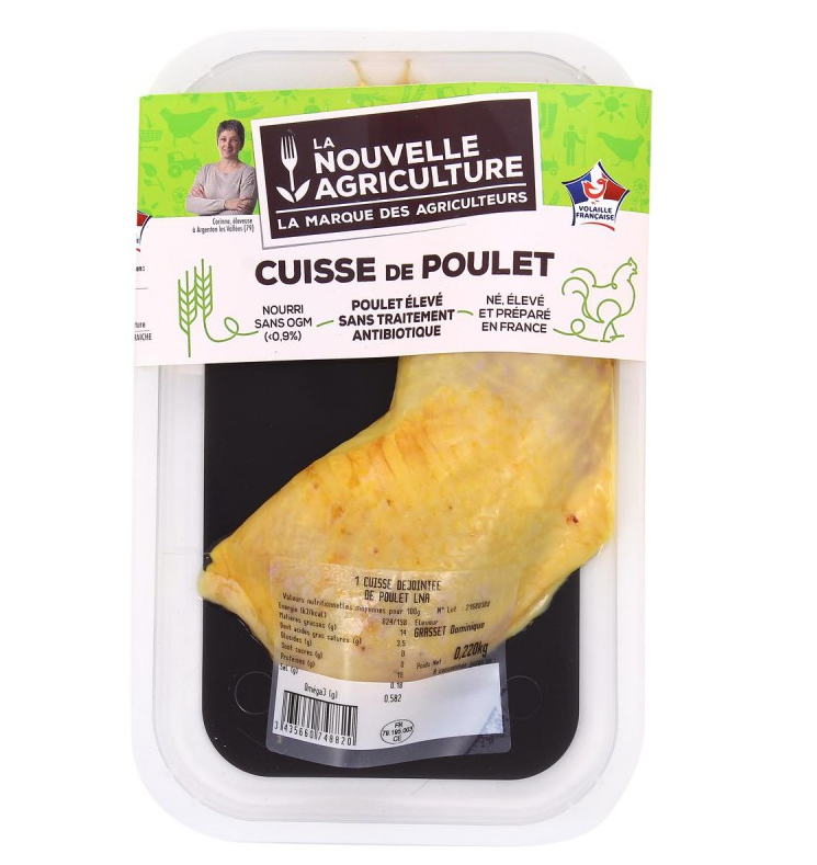 Boneless Chicken Thigh 220g LNA