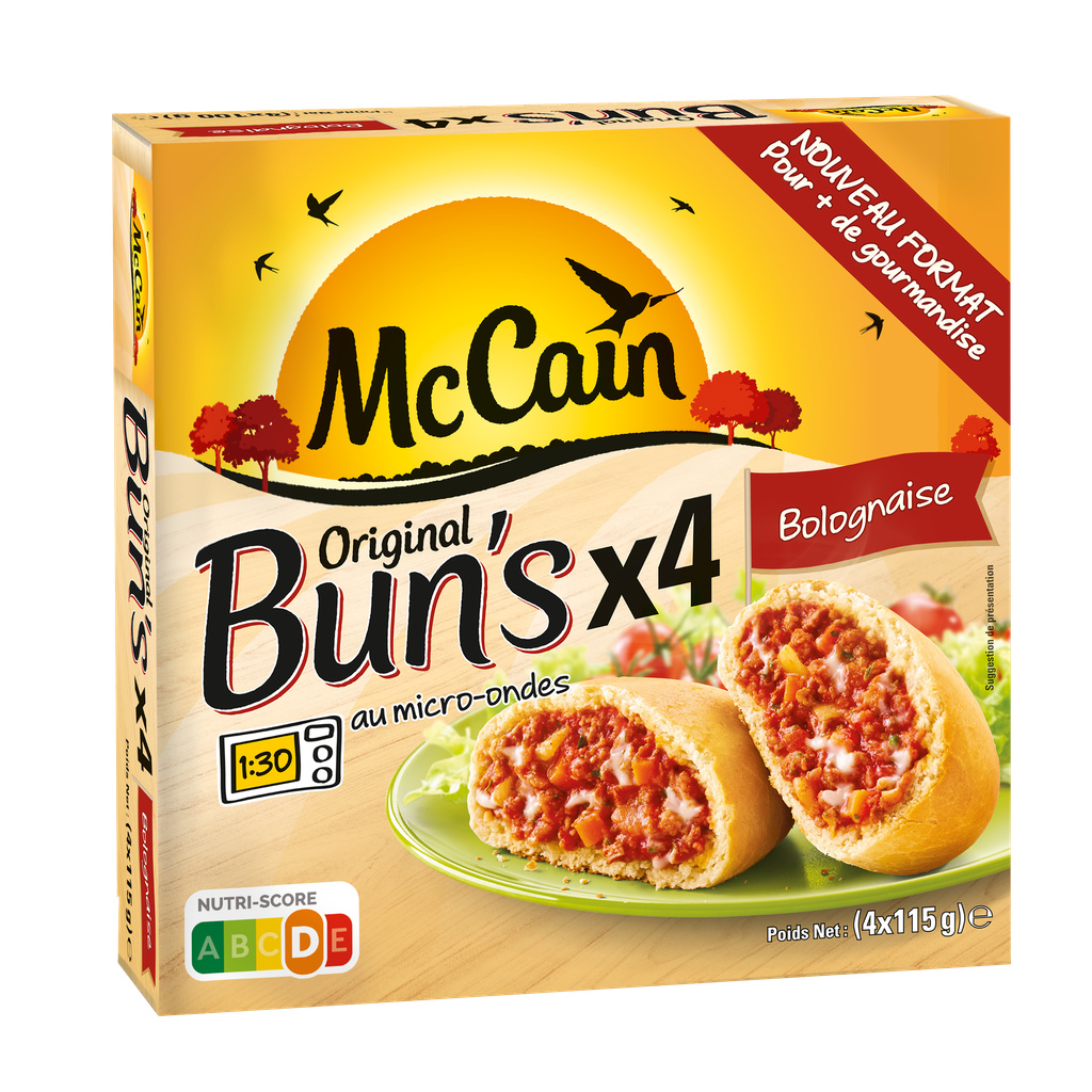 ORIGINAL BUN'S BOLOGNESE 460G McCain