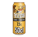 Pélican Blonde de Caractère Non-Filtrée 50cl boite 7.5°