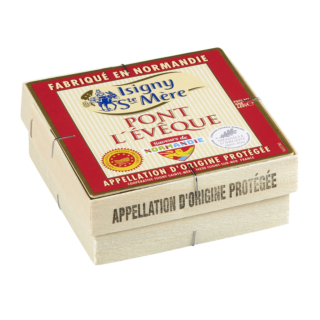 PETIT PONT  L'EVEQUE AOP  ISIGNY/STE MERE  220G