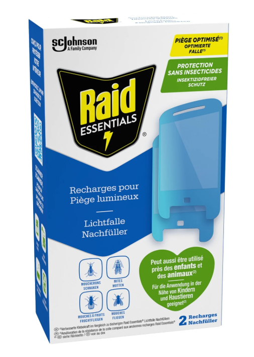 RECH.RAID ESS. PIEGE LUMINEUX
