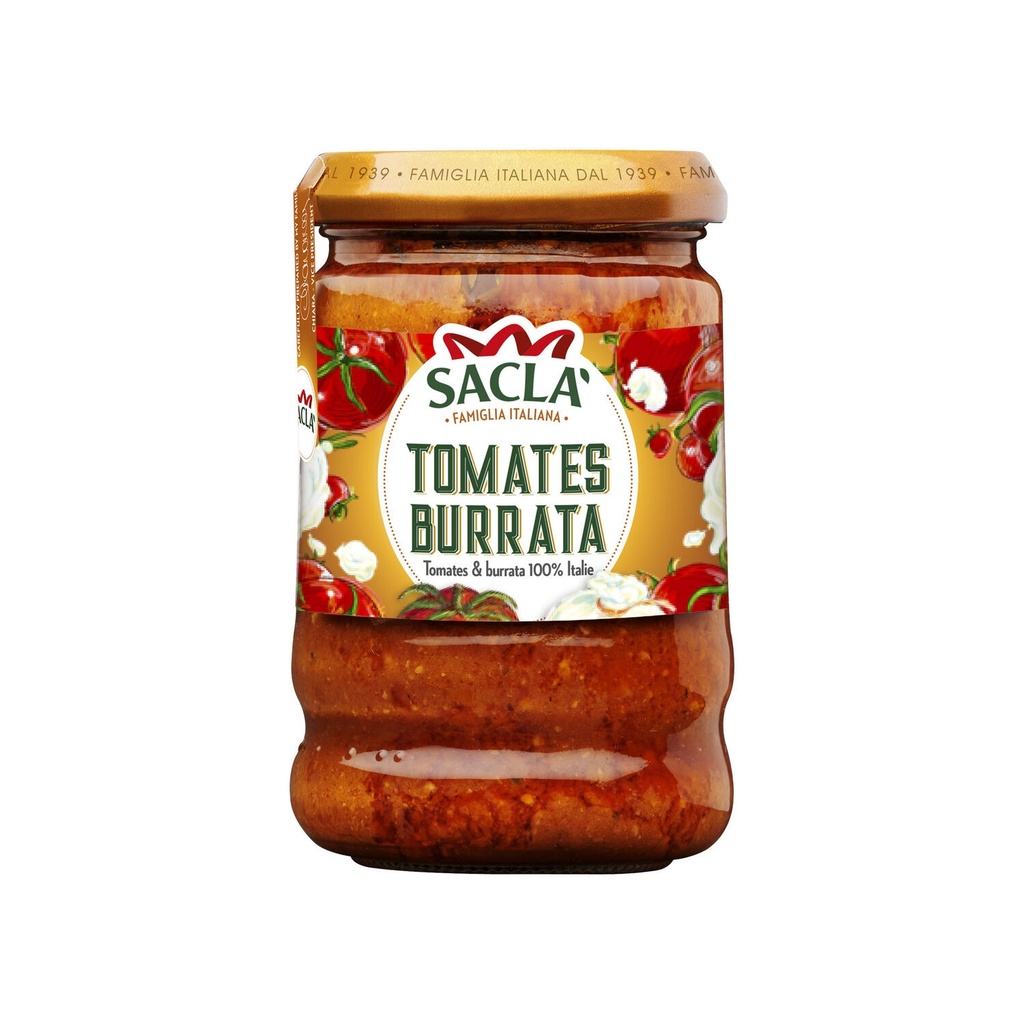 Tomato & Burrata Sauce 190g Sacla