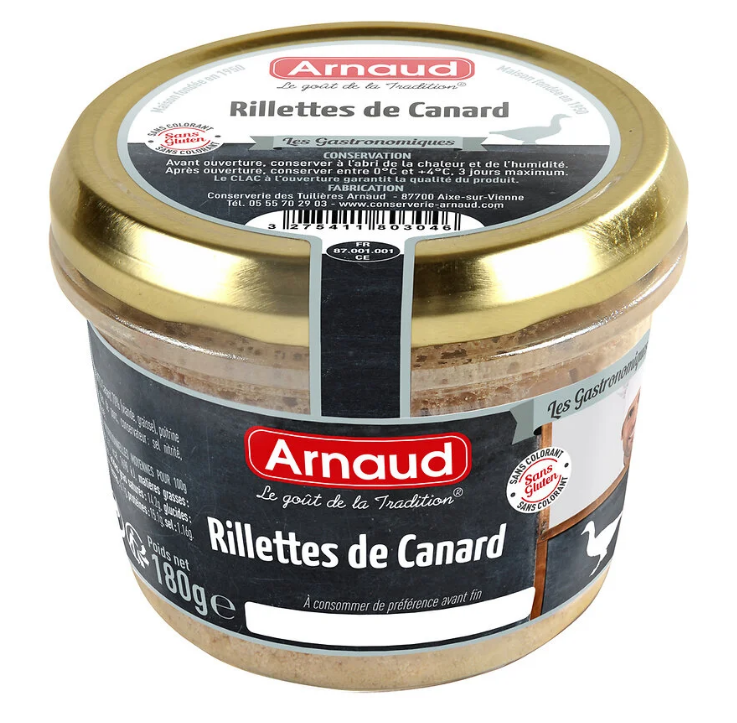 BX180G Duck Rillettes Arnau