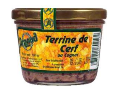 Venison Terrine with Cognac 180g