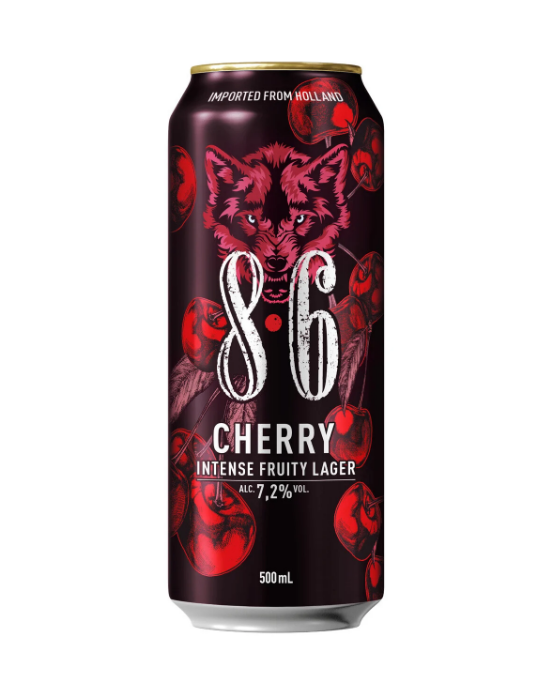 8.6° Cherry 7°2 Strong Cherry Beer Can 50cl