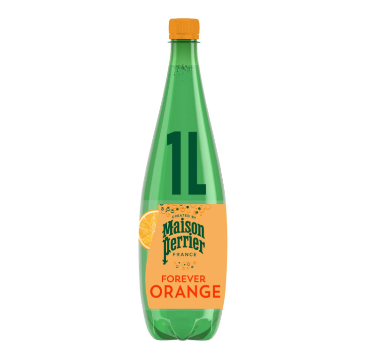 MAISON PERRIER FOREVER Boisson Gazeuse Aromatisée Orange 1L
