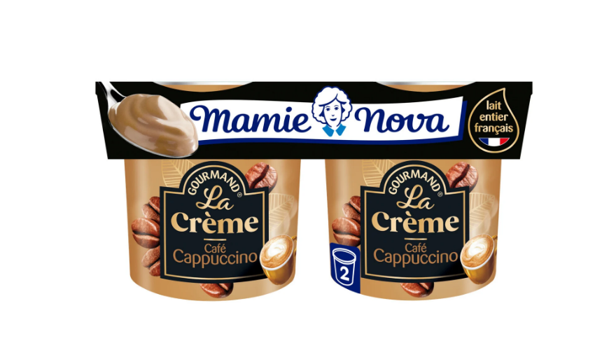 Mamie Nova Crème Gourmande Cappucino 2x150g