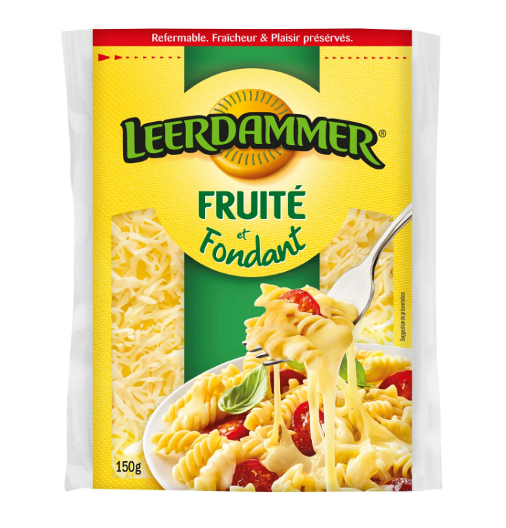 LEERDAMMER Grated Fondant Cheese 150g