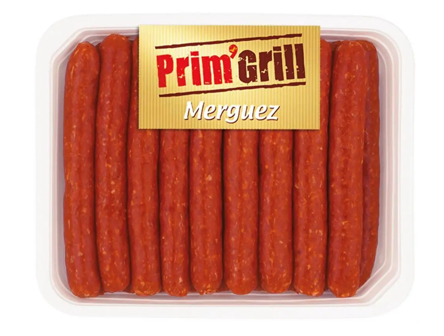Merguez Sausages x18 GV/NE Eco 1kg
