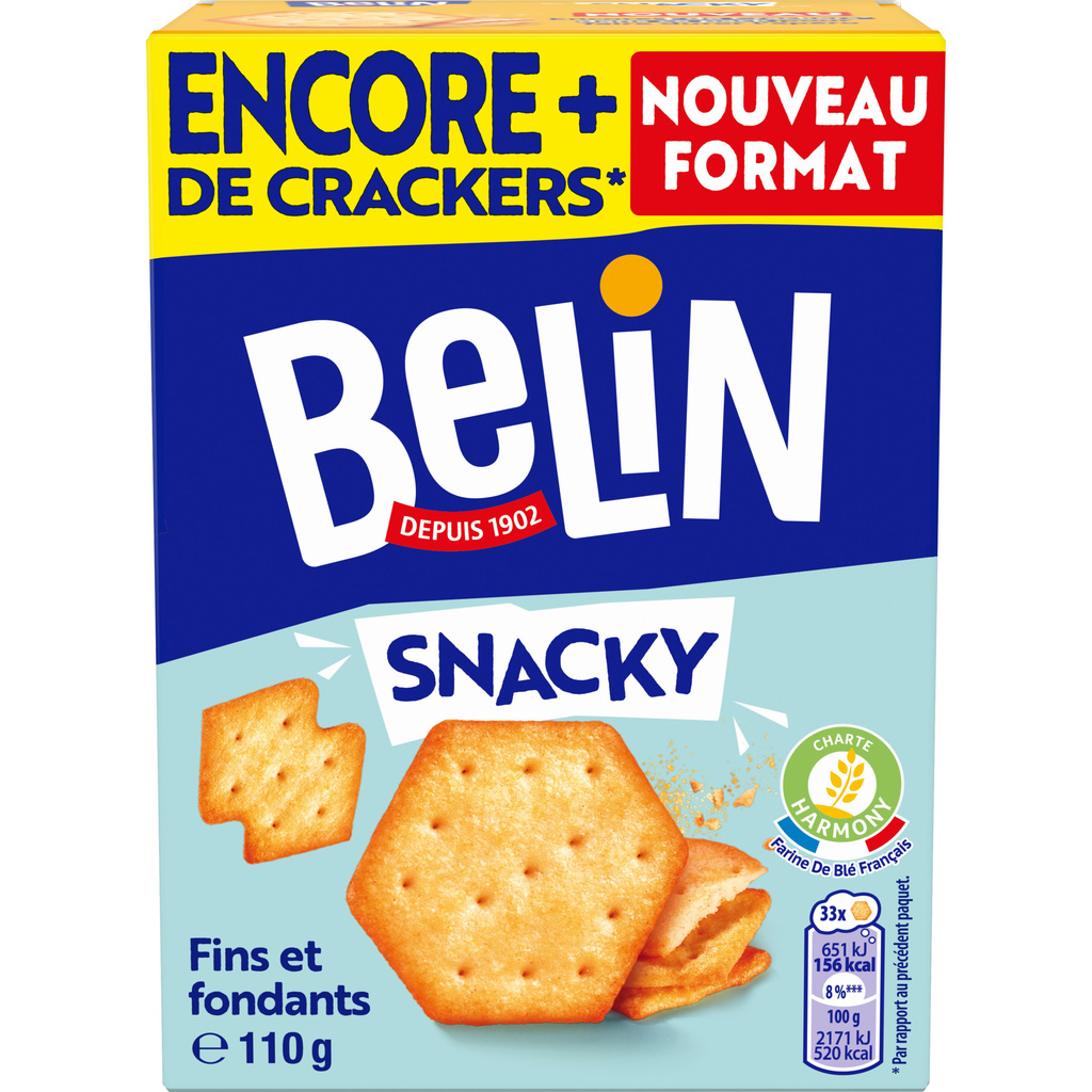 Belin Snacky Crackers 110g