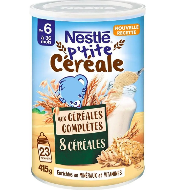 P'TITE CEREALE aux 8 Céréales 415g