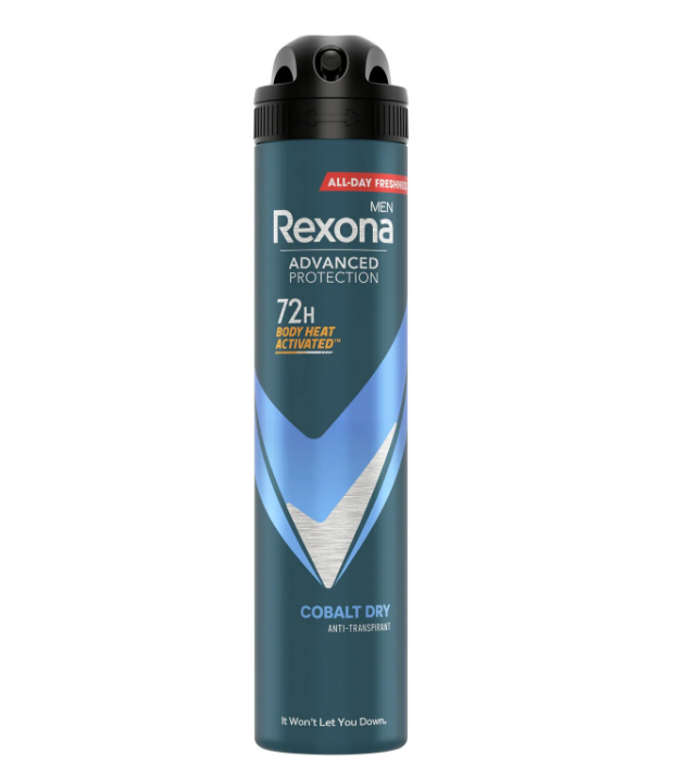 Rexona Men Advanced Protection Antiperspirant Deodorant Spray Cobalt Dry 200 ml