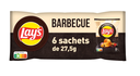 MPK Lays BBQ Chips 27.5g x6 (12x14)
